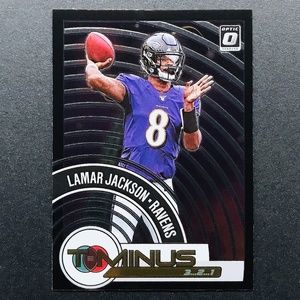 Lamar Jackson - 2020 Donruss Optic T-Minus 3 2 1 #TM-5